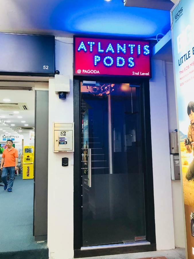 Отель Atlantis Pods @ Chinatown Сингапур Экстерьер фото